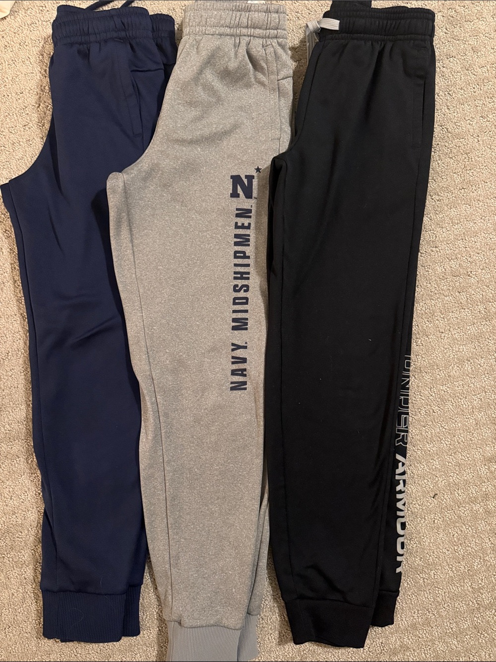 Under Armour Kids Black Jogger Sweatpants